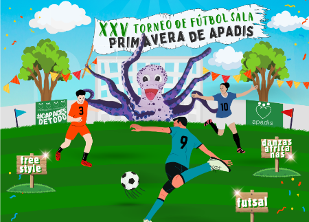 Imagen El Polideportivo Dehesa Boyal celebra los 25 años del Torneo inclusivo de Primavera de Fútbol Sala de APADIS