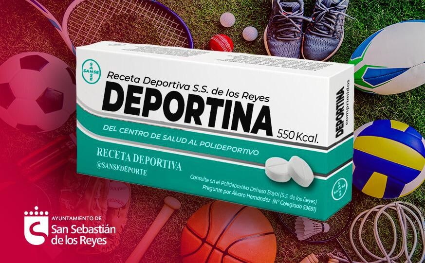 Deportina, Sanse promueve la 'Receta Deportiva'