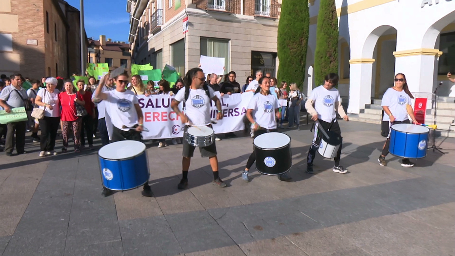 Celebrating World Mental Health Day with Joy and Protest March in San Sebastián de los Reyes
