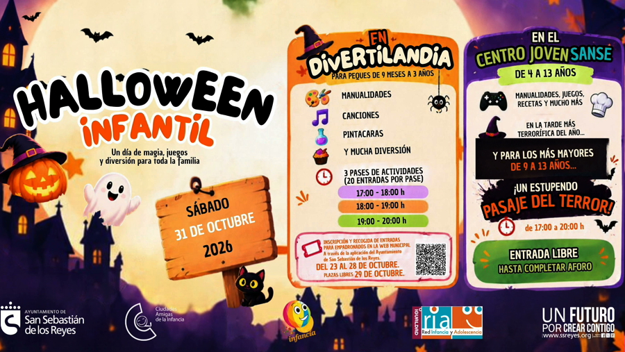 Imagen ¡Llega un Halloween divertidísimo para todo el mundo en San Sebastián de...
