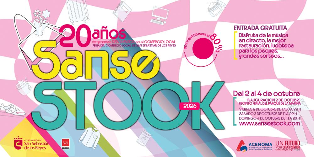 Imagen Este año se cumple el 20º aniversario de Sansestock, la feria comercial más importante del norte de Madrid