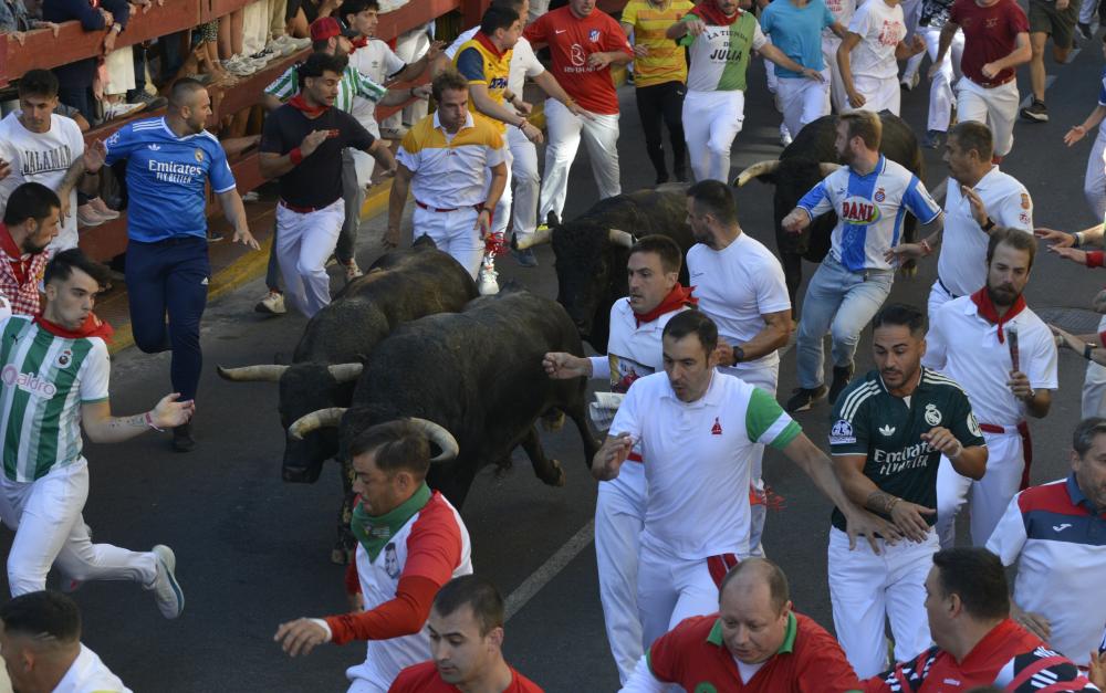 Imagen Más corredores que nunca y solo seis asistencias en el sexto encierro de las fiestas de San Sebastián de los Reyes