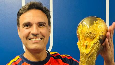 Imagen Homenaje al fisioterapeuta Benito Milano y a la selección española de fútbol, la mejor del mundo