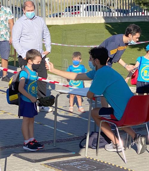 Imagen Los niños de Sanse ya disfrutan de sus Campus de verano, con estrictas medidas de higiene y seguridad