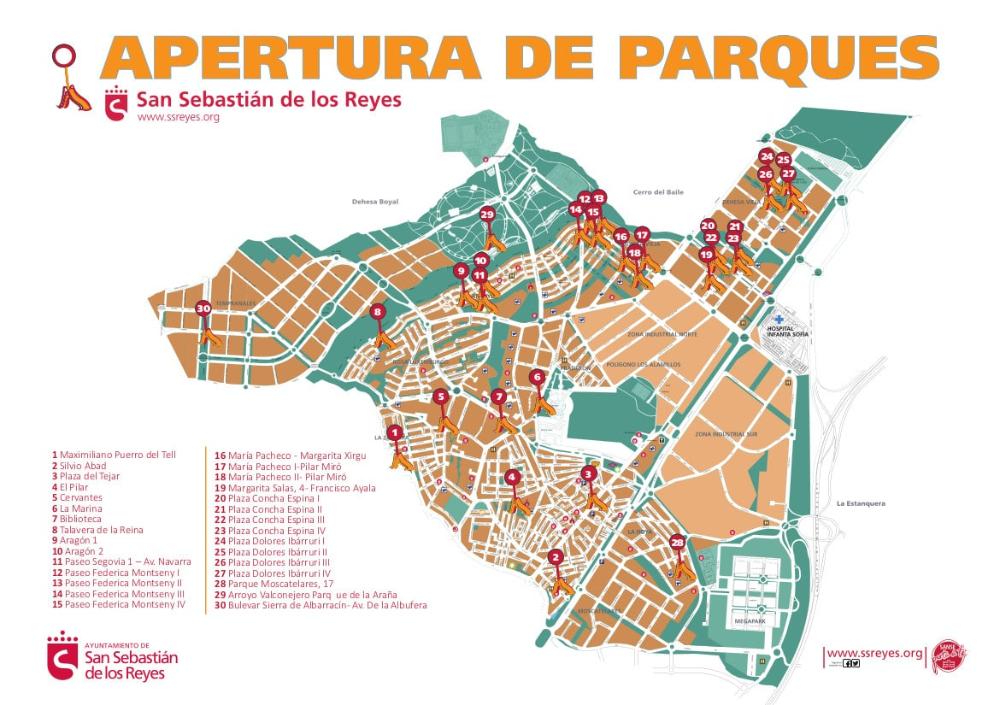 Imagen El Ayuntamiento abre 30 parques infantiles, con un coste de 400 euros diarios