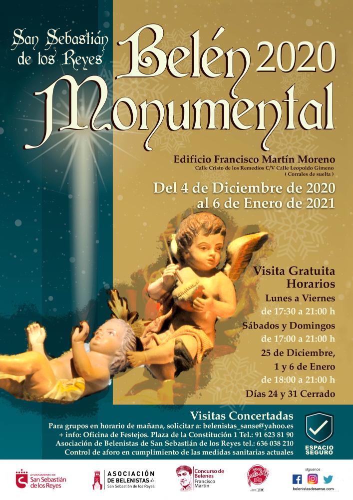 Imagen El Belén Monumental de Sanse adopta estrictos protocolos sanitarios en sus visitas