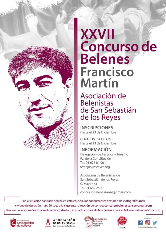 Cartel del Concurso de Belenes Francisco Martin