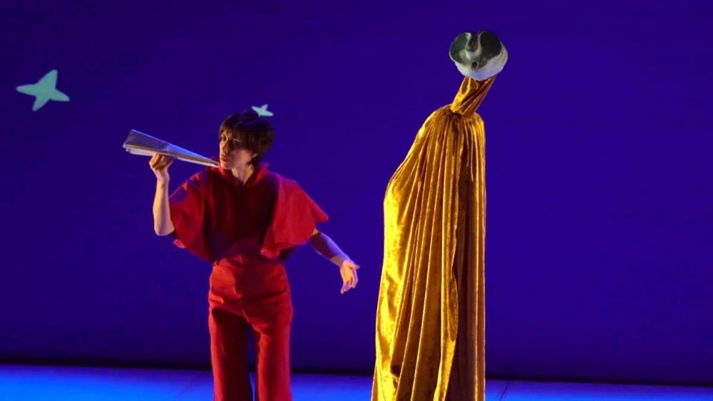 Una de las escenas del espectáculo 'Miramiró'.