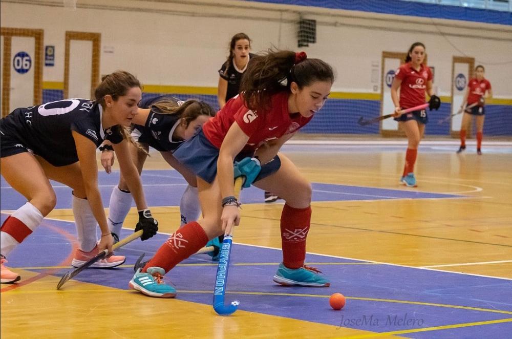 Imagen Mujeres deportistas de ‘Sanse en acción’ (y 6): Nerea Melero, jugadora del SPV Complutense de Hockey; y Noelia Pin, jugadora del Club Tenis de Mesa