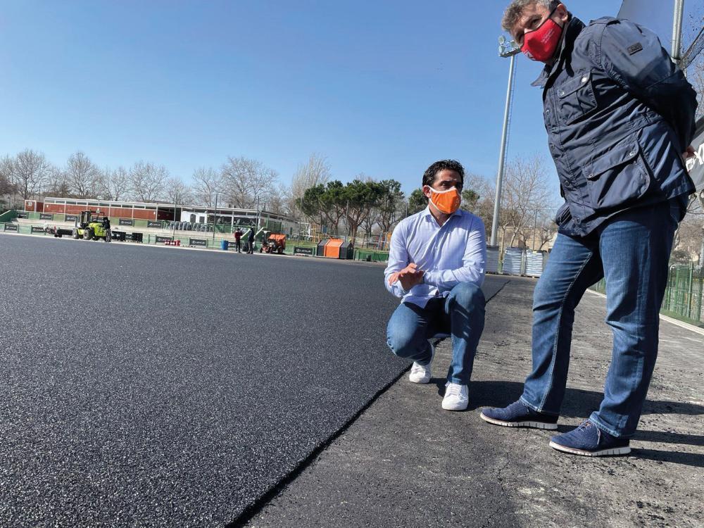 Imagen Obras y actuaciones del Plan de Inversiones en instalaciones deportivas que se están haciendo realidad