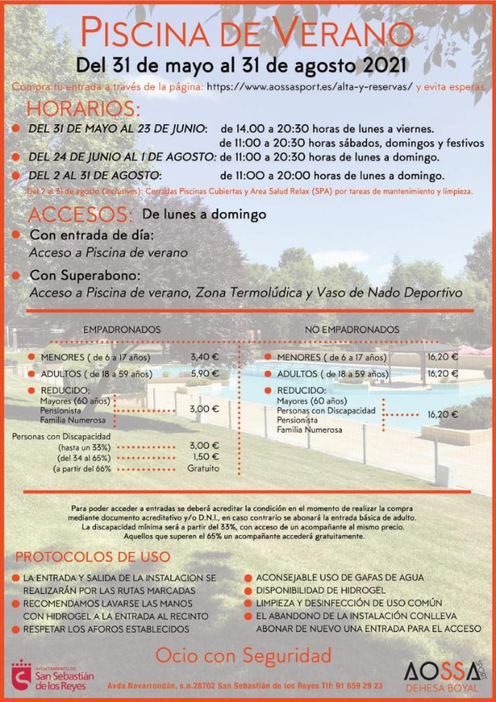 Imagen Las piscinas de verano del polideportivo de  Dehesa Boyal abrirán el 31 de mayo con grandes novedades para los usuarios