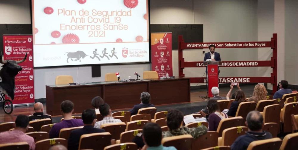 Presentación plan de seguridad sanitario para celebrar sus encierros de agosto