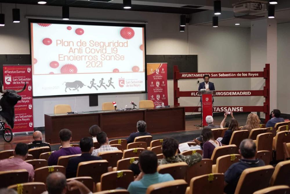 Imagen Sanse apuesta por implantar un novedoso plan de seguridad sanitario para celebrar sus encierros de agosto