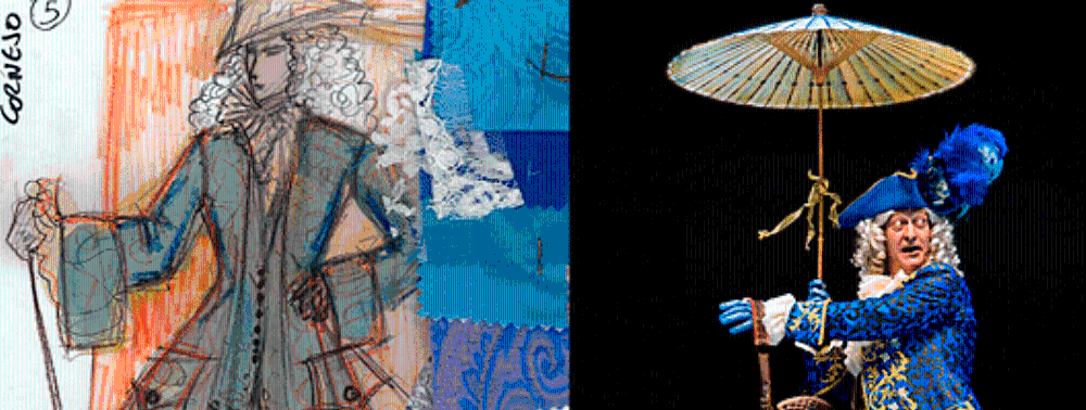 Exposición de diseños de Lorenzo Caprile