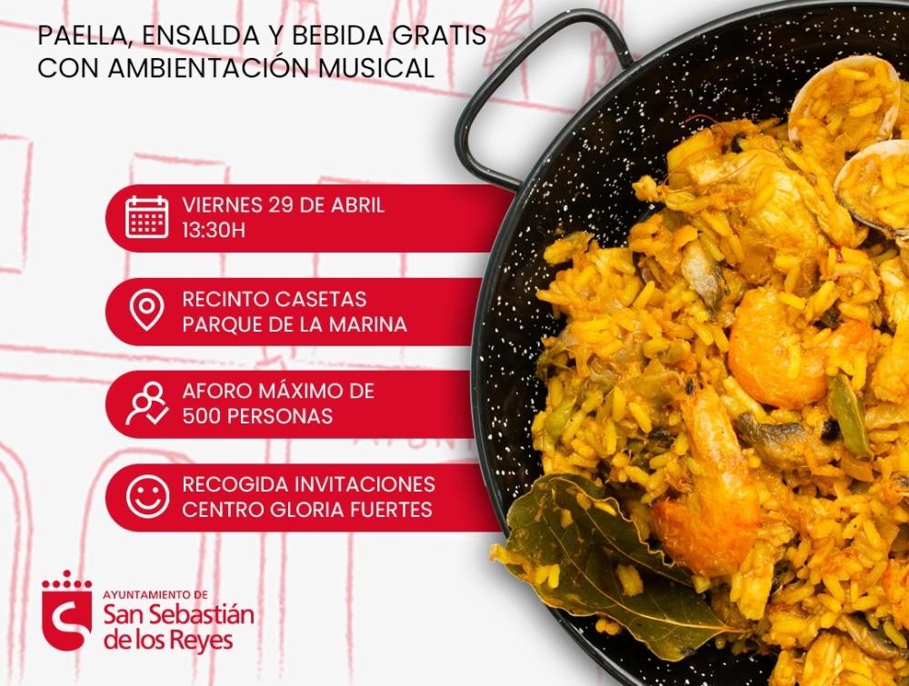 Imagen El Centro de Mayores Gloria Fuertes organiza la ‘I Paella Gratuita’ por el 530º aniversario de la fundación de la ciudad