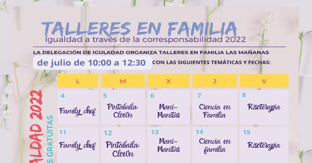 Imagen Nuevos talleres para la infancia desde el prisma de la Igualdad