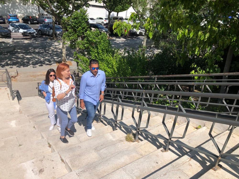 Imagen El Ayuntamiento remodelará íntegramente las escaleras de la calle Virtudes con avenida de la Sierra para mejorar su accesibilidad