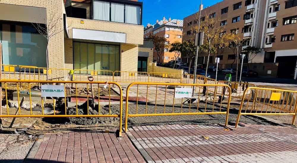 Imagen El Ayuntamiento acomete obras de adaptación en diez badenes en el barrio de Dehesa Vieja