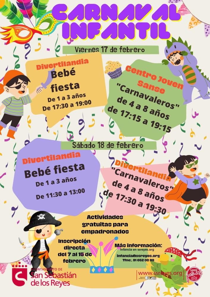 Imagen Gran despliegue de actividades para niños y jóvenes en Carnaval