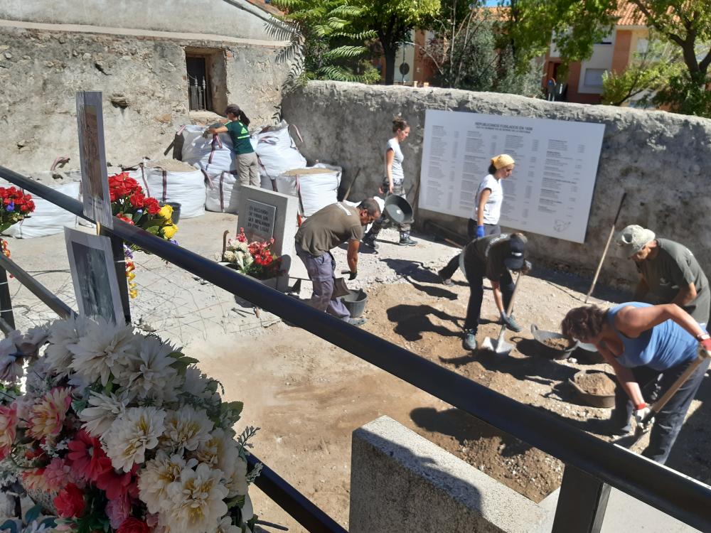 Imagen Sanse recibe una subvención de 156.000 euros del Gobierno de España con el fin de continuar con la exhumación e identificación de las víctimas del franquismo