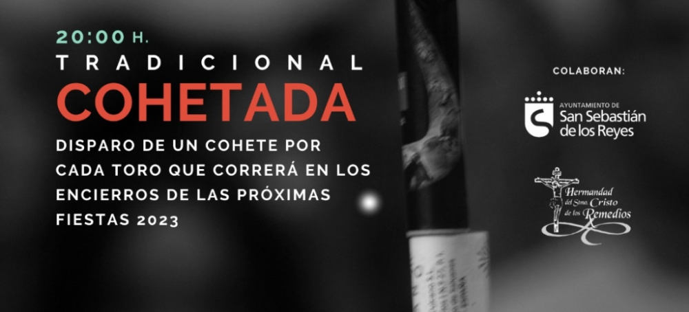 Imagen Nuestras Fiestas en honor al Santísimo Cristo de los Remedios inician su cuenta atrás con la tradicional `cohetada´