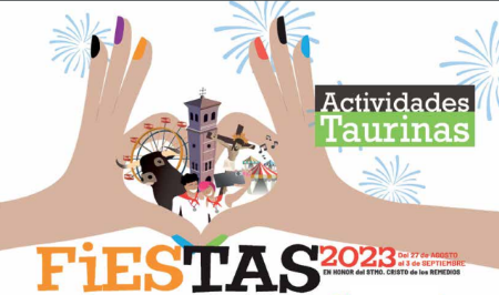 Actividades taurinas. Fiestas 2023.