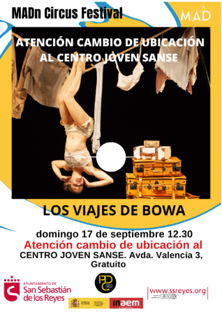 Imagen MADn CIRCUS FESTIVAL. Los viajes de Bowa