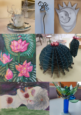 Exposición: Trabajos de los alumnos de Bachillerato de Artes del IES Gonzalo Torrente Ballester