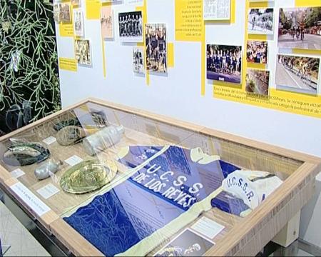 Imagen El origen y trayectoria de la UCSSR recogidos en una exposición repleta de documentos y objetos históricos del club