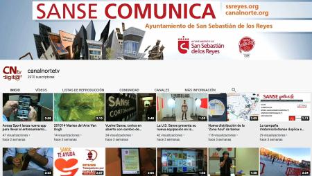 Imagen El canal de YouTube de SanseComunica, líder entre los ayuntamientos de...