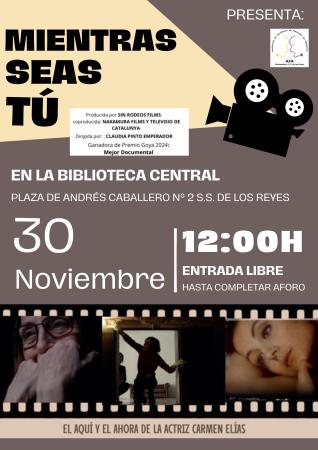 Proyección: Mientras seas tú