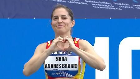 Imagen Sara Andrés Barrio. Premio al Mérito Deportivo 2024 como referente...