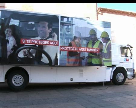 Imagen El Emprebús aparca en Sanse