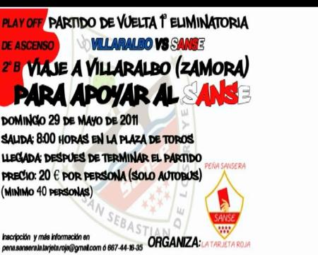 Imagen Viaje a Villaralbo para ver al Sanse