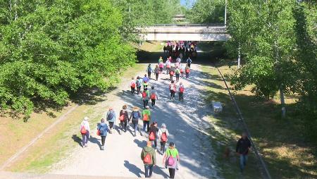 Imagen ¡Siempre activos! Más de 300 mayores participan en la Marcha de Primavera