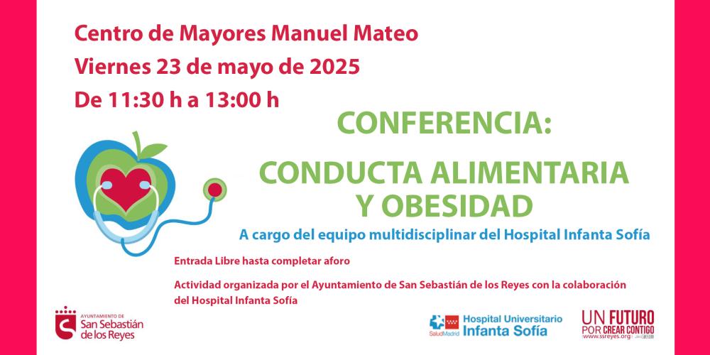Imagen Nuestra ciudad acoge una conferencia sobre conducta alimentaria y obesidad