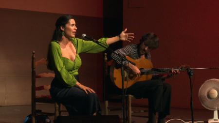 Imagen La cantaora Laura Marchal reina en la Cátedra de Flamenco de San...