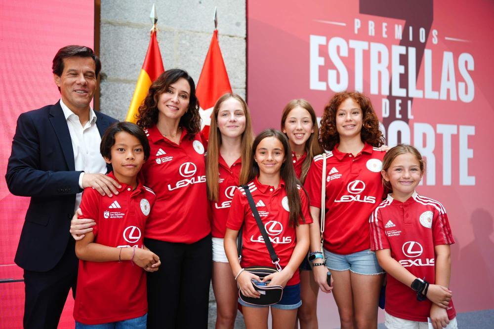 Imagen La Comunidad de Madrid reconoce en sus premios Siete Estrellas a varios deportistas y clubes de nuestra ciudad