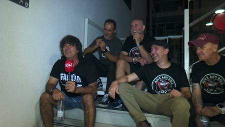 Imagen El grupo de rock local ERZ volvió a triunfar en las fiestas de San...