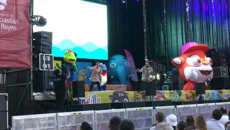 Imagen ‘Drilo Rock’, un punto final familiar de los espectáculos en las fiestas de San Sebastián de los Reyes