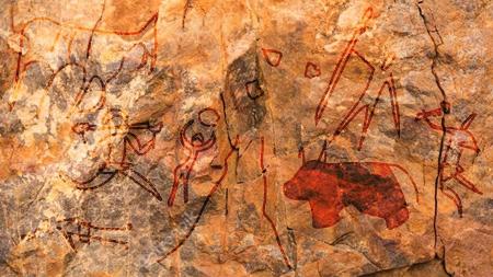 Imagen Halladas pinturas rupestres de 40.000 años de antigüedad en la avenida...