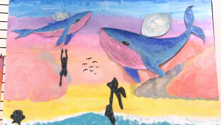 Imagen El Hospital Infanta Sofía acoge una exposición con las obras de los...