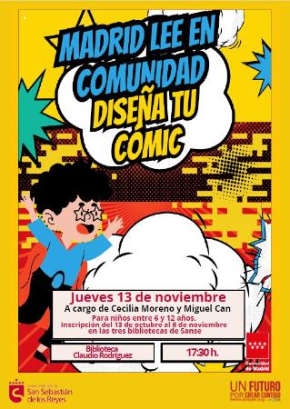 Imagen Taller: Diseña tu cómic