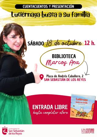 Presentación del libro 'Luciérnaga busca a su familia', de Paula Carretero
