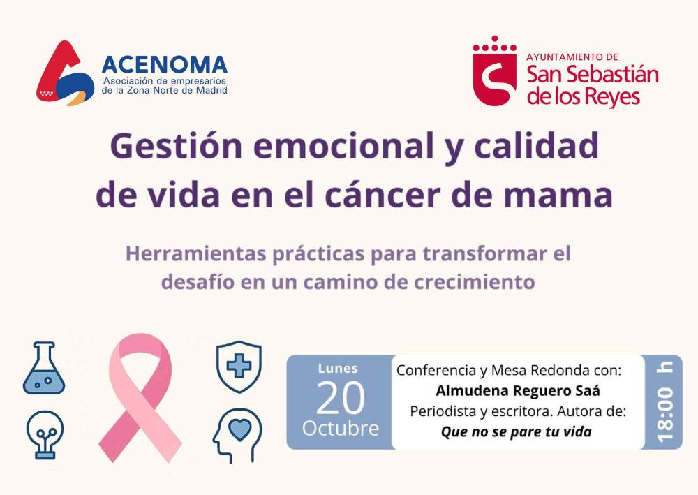 Imagen ACENOMA, con la colaboración del Ayuntamiento, organiza una jornada con motivo del Día Mundial del Cáncer de Mama