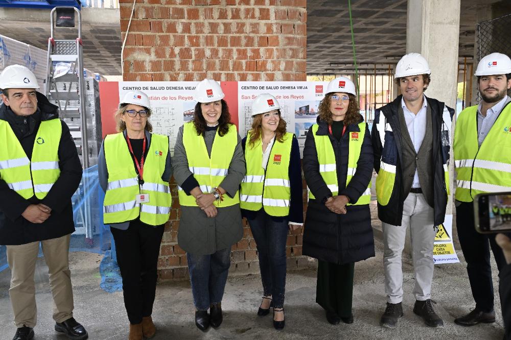 Imagen Avanzan las obras del nuevo centro de salud de Dehesa Vieja, que dará cobertura a 26.000 vecinos