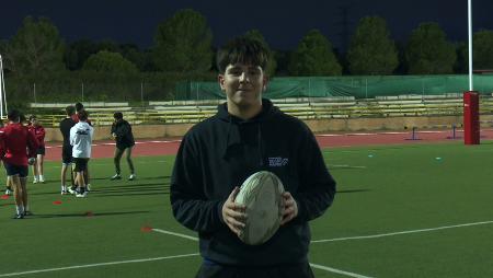 Imagen Así es Aday Centenera, del Sanse Scrum Rugby, campeón de España sub-16 con Madrid
