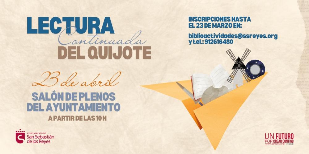 Imagen Segunda lectura compartida del `Quijote’ en nuestra ciudad