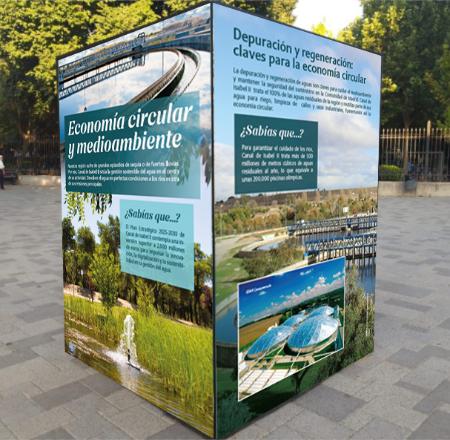 Imagen Canal de Isabel II celebra su 175º aniversario con una exposición en...