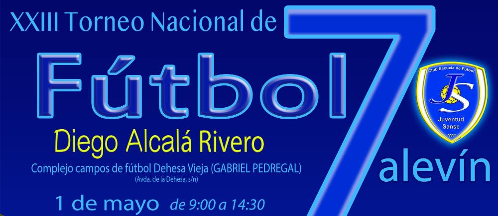 Imagen El tradicional Torneo Nacional Alevín F7 ‘Diego Alcalá Rivero’ se celebrará el próximo 1 de mayo